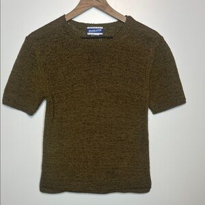 Vintage 90s Pendleton knit short sleeve top